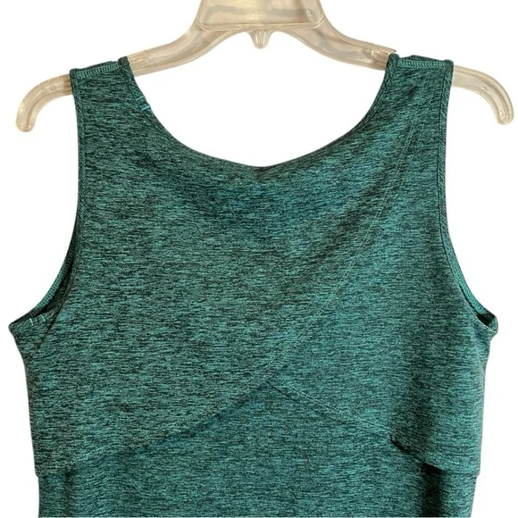 Patagonia Sleeveless Seabrook Dress Heather Teal Green size Medium - Picture 4 of 6